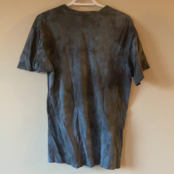 Navy blue tie dye short sleeve with owl head - Picture 2 of 2